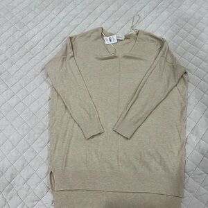 NWT Bohme Women's Beige Sweater